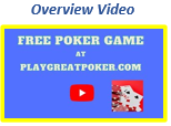 Poker Online Free with our Texas Hold'em Poker Game with No Registration and No Download